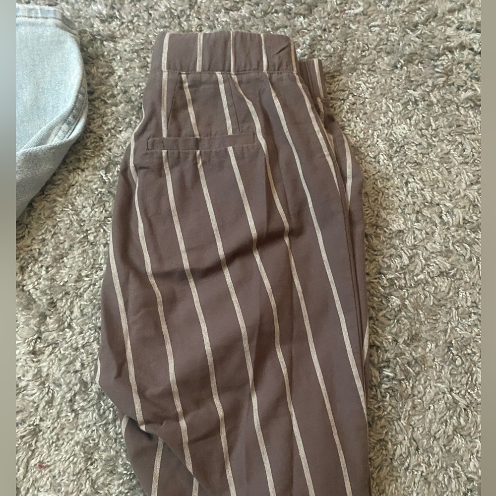 Stripped pants tillys brand
